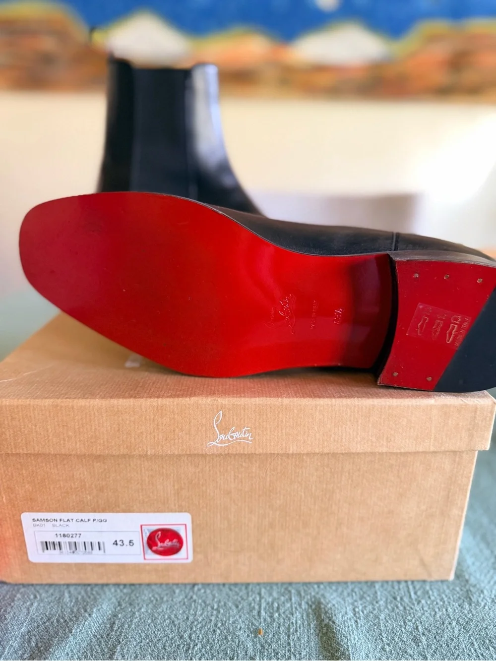 Christian Louboutin sleek black